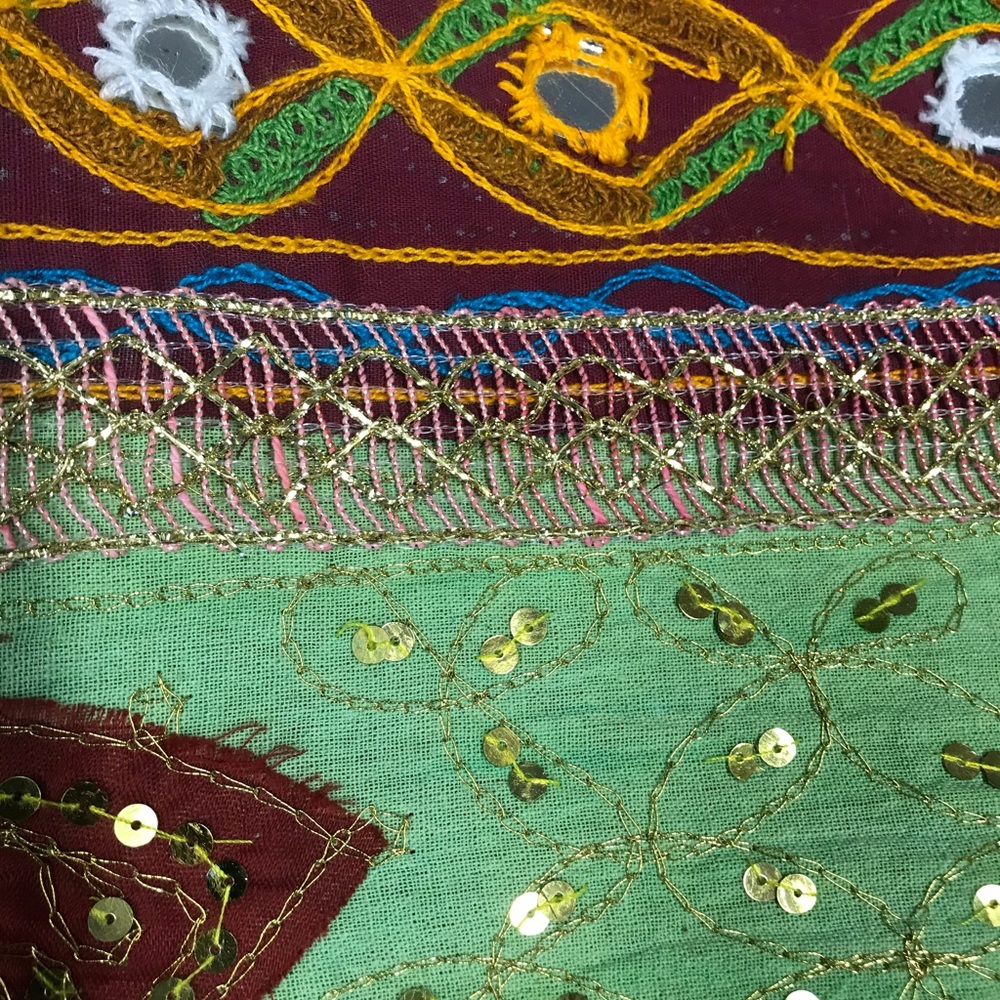 NEW Canvas Bag with Bling - Picture 2 of 5